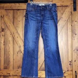 Ariat Women's Flare Blue Jeans Waist 31